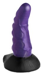Orion Invader Veiny Space Alien Silicone Dildo - Purple - Image 4