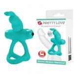 Passionate Figgy Penis Ring - Turquoise - Image 2