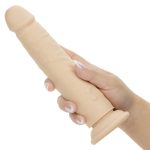 Rechargeable Vibrating and Thrusting Silicone Studs - Ivory - Image 4