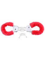 Fetish Fantasy Series Beginner's Furry Cuffs - Red - Image 2