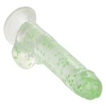 Naughty Bits I Leaf Dick Glow-in-the-Dark Weed Leaf Dildo - Glow in the Dark - Image 7