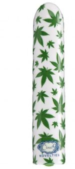 420 Slim Cannabis Leaf Vibe - White/green - Image 3