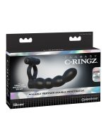 Fantasy C-Ringz Posable Partner Double Penetrator - Black - Image 6
