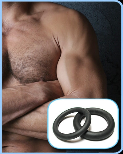 bd92d2ccc98ecae0b575da970ddd5e9b Neoprene Cock Rings Thin Large - Image 1