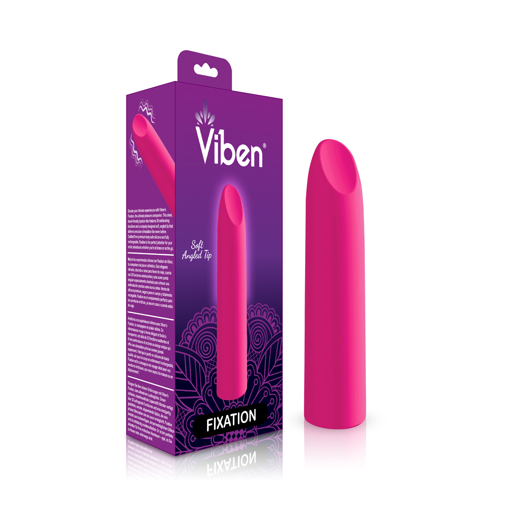 bj2rZmVy Fixation Lipstick Bullet - Hot Pink - Image 1