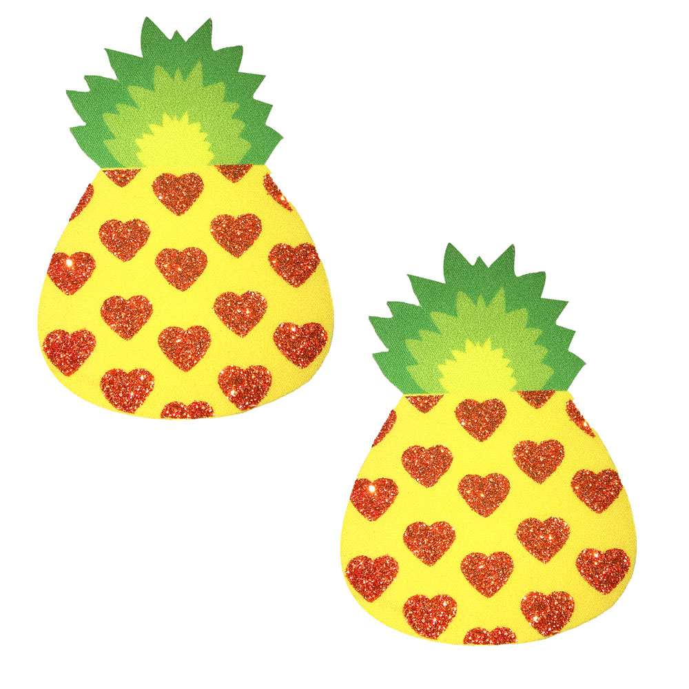 bnk3r1QPDm0y0HxkJdI0R4EYXhLQp6JO Pina Colada Glitter Nipztix Pasties - Image 1