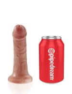 King Cock Strap on Harness With 6 Inch Cock - Tan - Image 2
