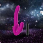 Temptasia - Estella - Strapless Silicone Dildo - Pink - Image 6