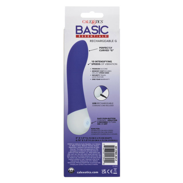 btXEmZg7 Basic Essentials Rechargeable G - Purple - Image 1