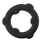 Spinner Single Silicone Ring - Black Silicone - Image 2