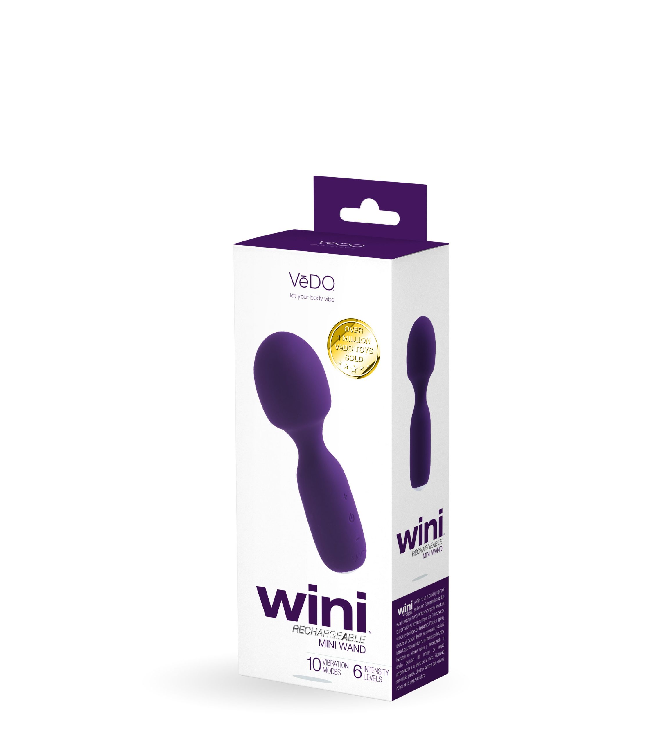 bwc4rm4Sj2k97VljSoWyH30zTKolcfRc Wini Rechargeable Mini Wand - Purple - Image 1