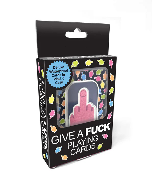 byXVkeiL Fu Finger Waterproof Playing Cards - Image 1
