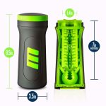 M for Men - M2 - Male Masturbator Cup - Black - Image 3