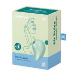 Satisfyer Pear Diver - Air Pulse Stimulator Plus Vibration - Mint