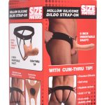 Hollow Silicone Dildo Strap-on - Flesh