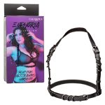 Euphoria Collection Plus Size Halter Buckle Harness - Black - Image 5