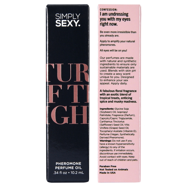cppBsDeR Simply Sexy Turn Off the Lights - Pheromone Perfume Oil Roll on - .34oz | 10.2ml - Image 1