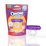Screaming O 4b - Owow Super Powered Vibrating Ring - Grape - Image 4