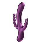 Trilux - App Controlled Rabbit Vibrator - Purple - Image 5