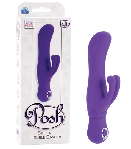 d00130b646d0e6b026be2e3840452fb8 Posh Silicone Double Dancer - Purple - Image 1