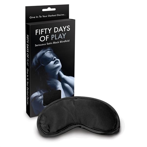 d20565eb67f552ca1d09e5b0a1712c41 Fifty Days of Play - Blindfold - Black - Image 1