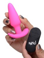 21x Silicone Butt Plug With Remote - Pink - Image 2
