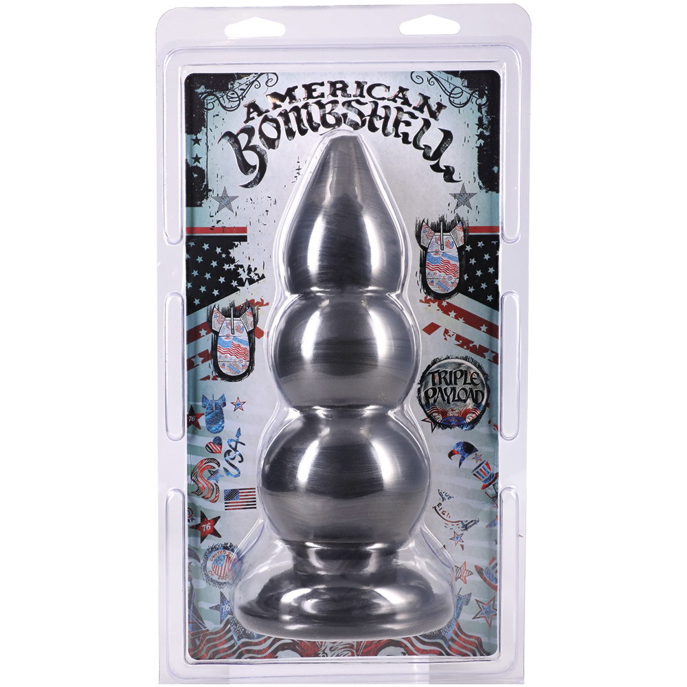 d4Zs3HPI American Bombshell Triple Payload Gun Metal - Black - Image 1