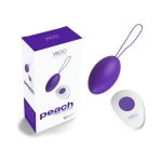 Peach Vibrating Egg - Into You Indigo - Image 3