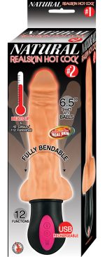 Natural Realskin Hot Cock #2 - Flesh - Image 2
