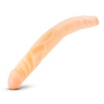 B Yours 14 Inch Double Dildo - Beige - Image 3