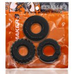 Bonemaker 3-Pack Boner Rings - Black - Image 4