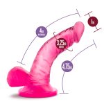 Naturally Yours - 4 Inch Mini Cock - Pink - Image 6
