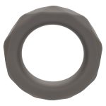 Alpha Liquid Silicone Prolong Prismatic Ring - Gray - Image 3