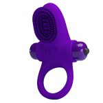 Pretty Love Vibrating Cock Ring II - Purple - Image 3