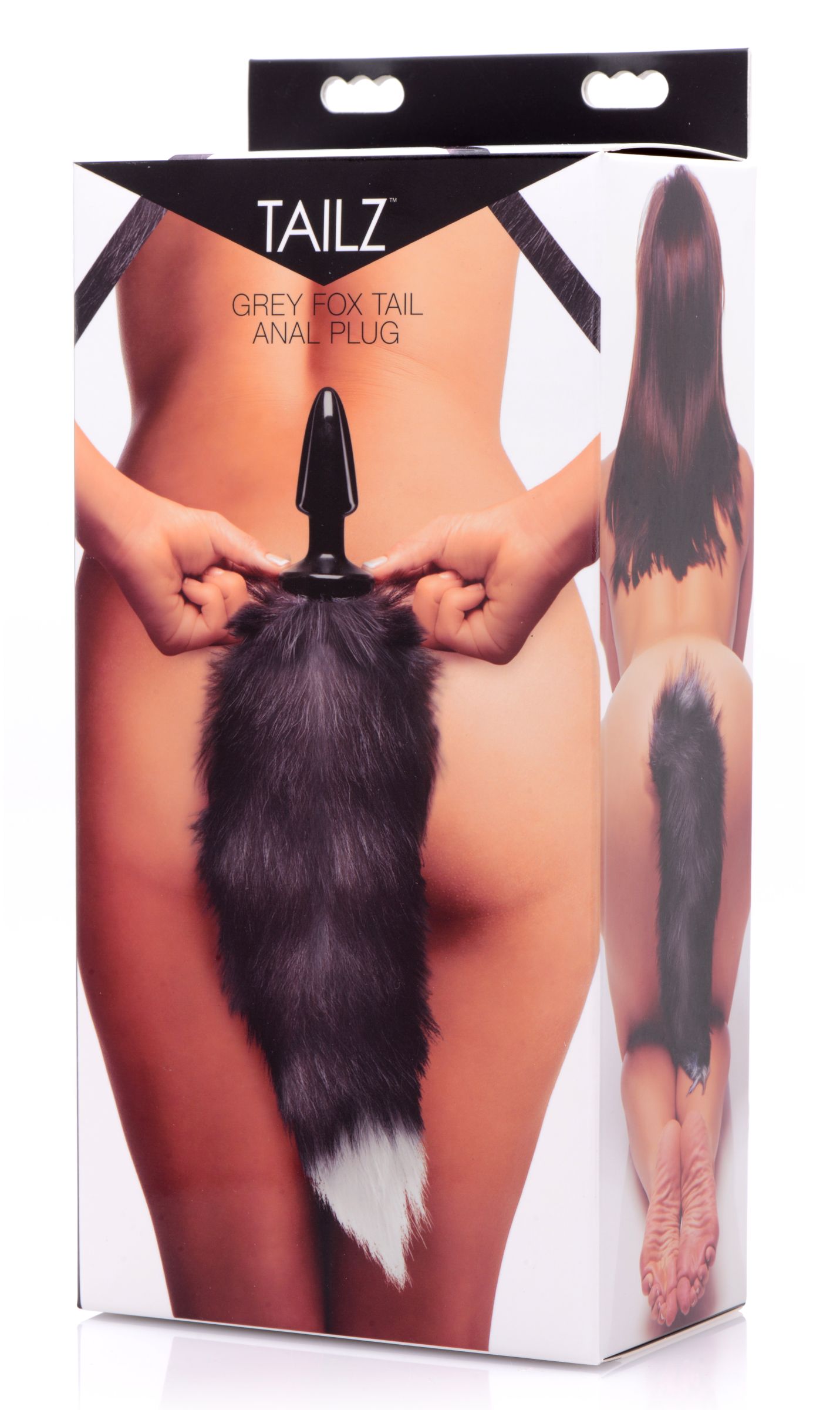 dNmdDpQYQ7Sg8d0ojdqFXXan1J8WfwtL Grey Fox Tail Anal Plug - Image 1
