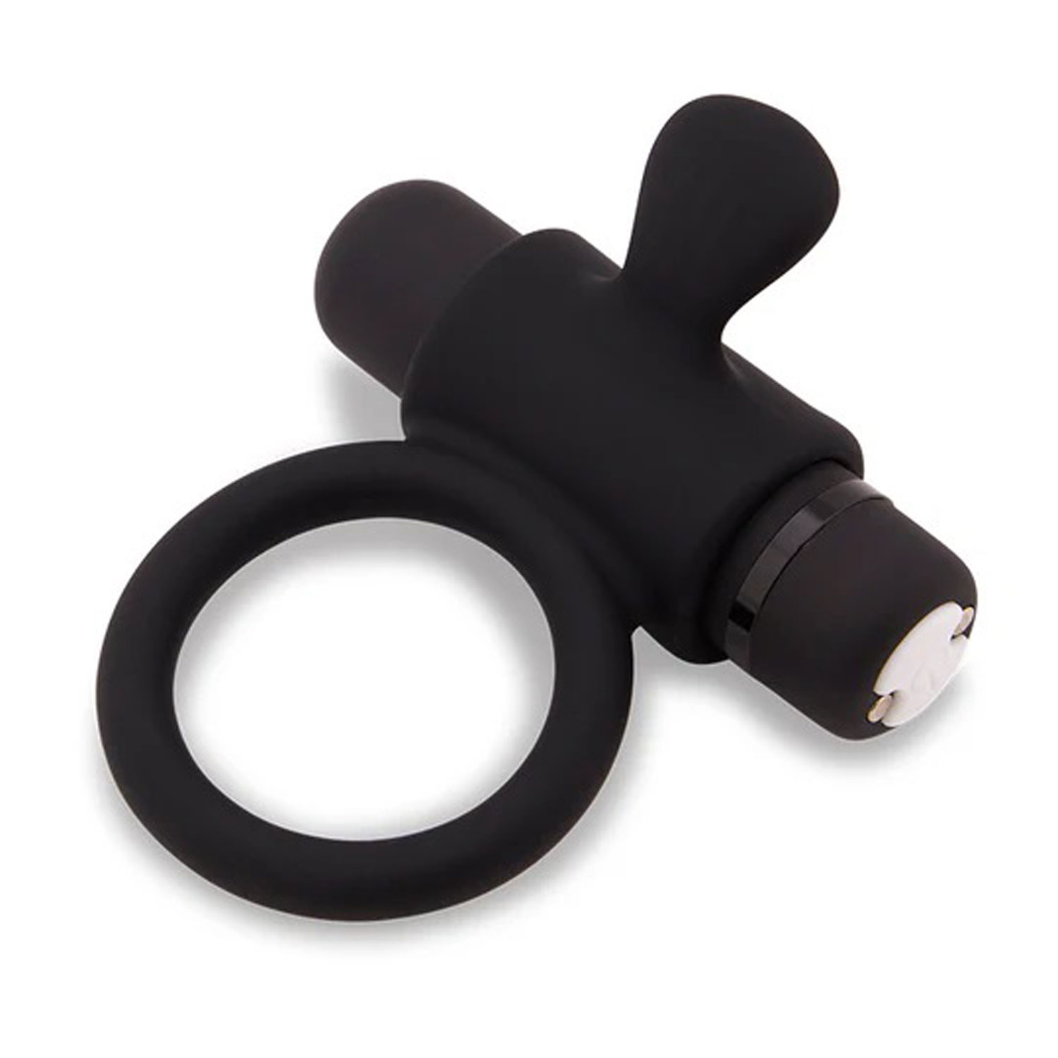 dNvst09hDi8py1A35WOZDOIcZ8zsGc6V Nu Sensuelle Silicone Bullet Ring - Black - Image 1