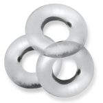 Fat Willy 3-Pack Jumbo C-Rings - Clear - Image 5