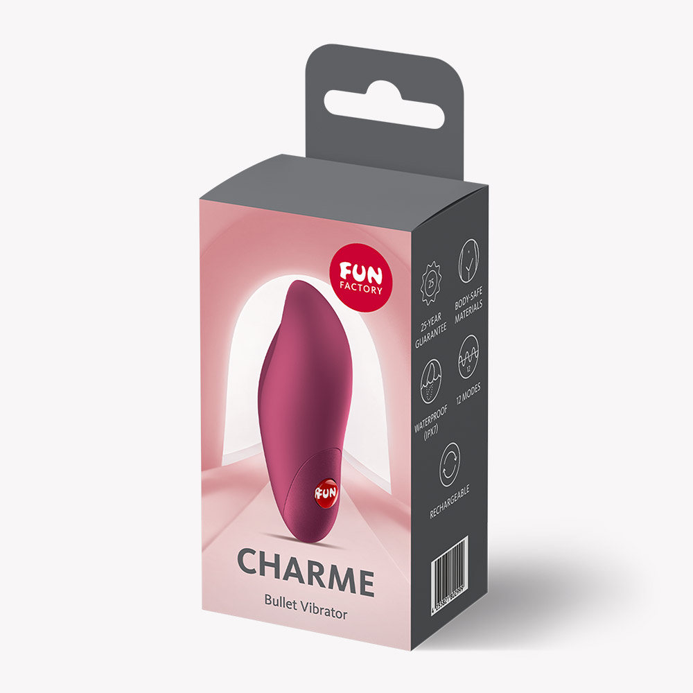 dV8nk3At Charme Bullet Vibrator - Wine Red - Image 1