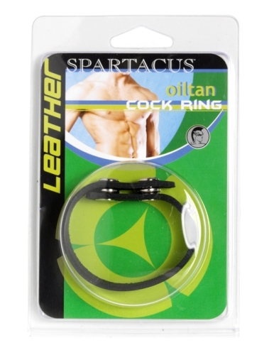 da065cdc5a8d20ea5173031810479ea7 C-Ring With Snaps Soft Leather - Black - Image 1