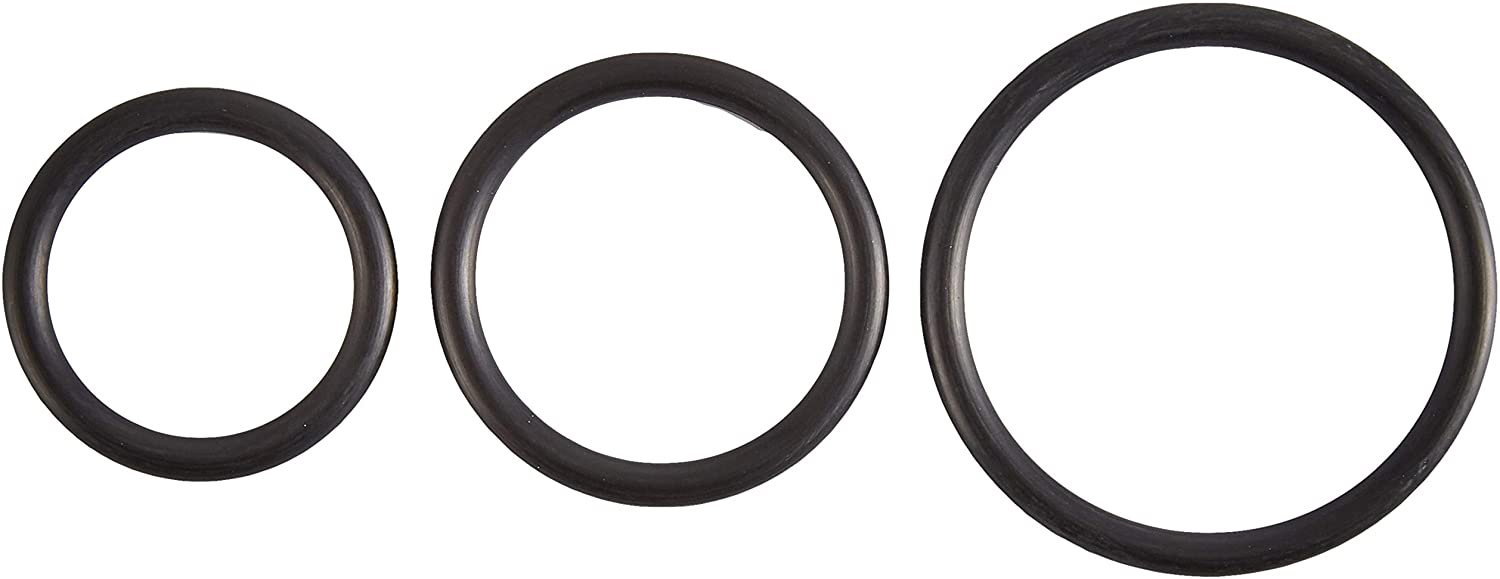 dbAtwyo2fJaMpFzmgT62lShOftaobuMl Rubber Cock Ring Set - Black - Image 1