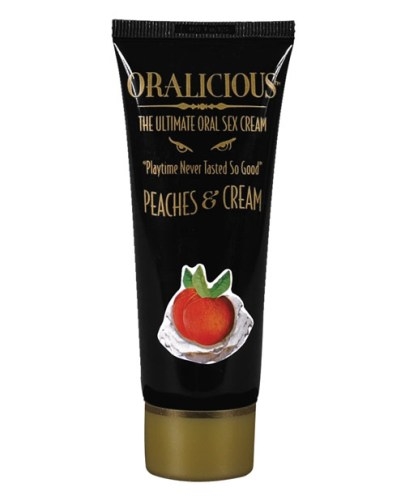 dd77df8ede1cf9a29fb509c64e8c85d6 Oralicious - Peaches & Cream - 2 Fl. Oz. - Image 1