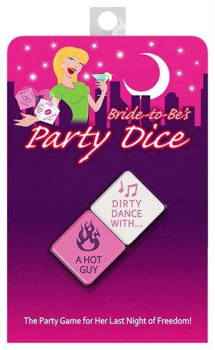 deb34d804d65066da00416466f283bc5 Bride-to-Be Party Dice - Image 1