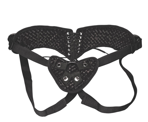 deb60f008002074e6af534258d28d830 Diamond Velvet Strap-on Corset - Black - Image 1