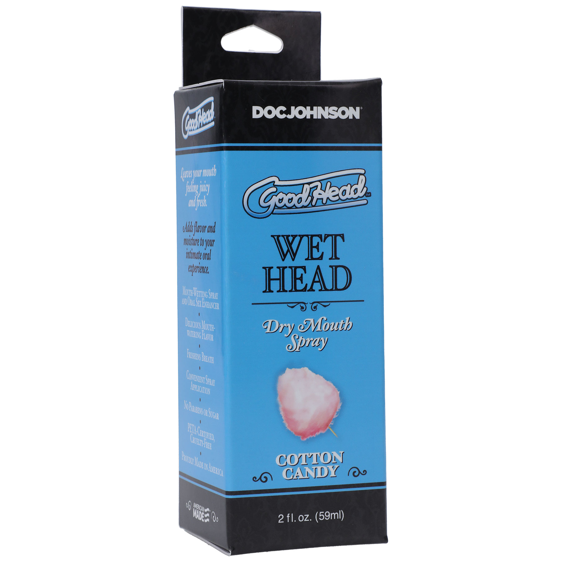 dqWyg8Tk1LoUXw9UK8kymyBGU8c9UQjh Goodhead - Wet Head - Dry Mouth Spray - Cotton Candy - 2 Fl. Oz. (59ml) - Image 1