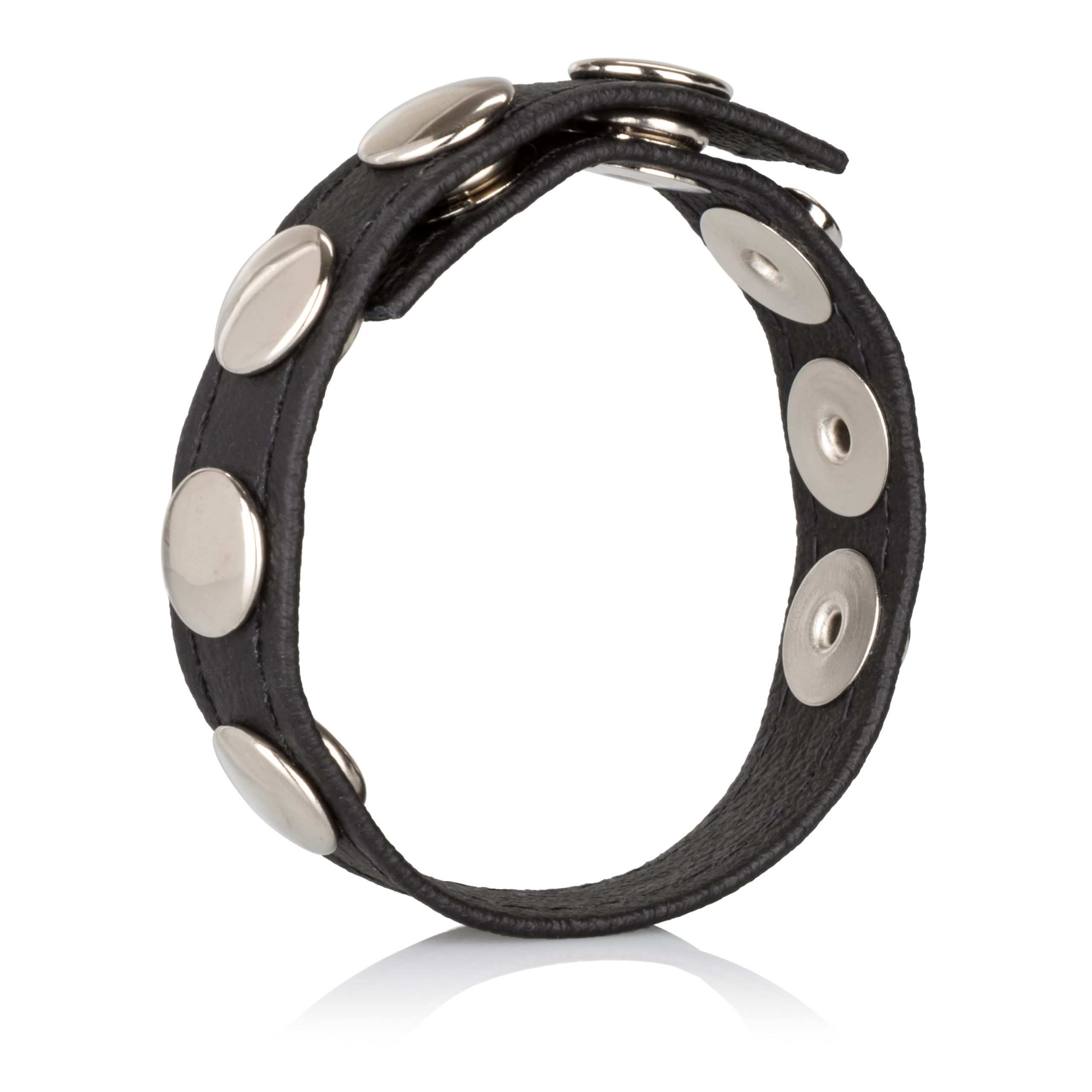 dtJrWBL4CtaH8zj0dVn9fODtaSeMyuCa Leather Multi-Snap Ring - Image 1