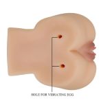 Kylie Realistic Vagina and Ass Vibrator - Light - Image 5