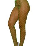 Pantyhose Fence Net - Os - Neon Lime