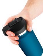 Fuck Flask - Private Pleaser - Blue Bottle - Brown - Image 2