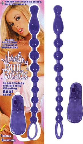 e5334f2b208b35007bc851b98a125874 Vibrating Butt Beads-Purple - Image 1