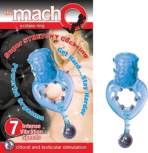 e651d5aa6981788cde32d499a1b4dad7 The Macho Ecstasy Ring Blue - Image 1
